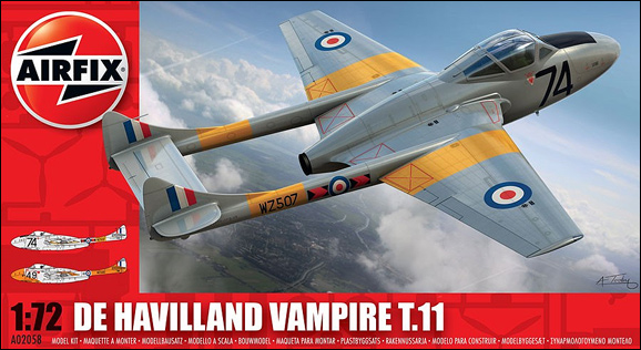 Boxart for the new Airfix kit of WZ507. Image © Airfix