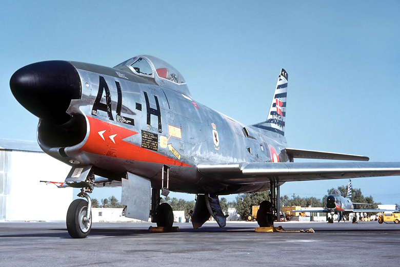 Royal Danish Air Force F-86D<br />Image © Flyvevåbnets Historiske Samling (Danish Air Force Historical Collection)